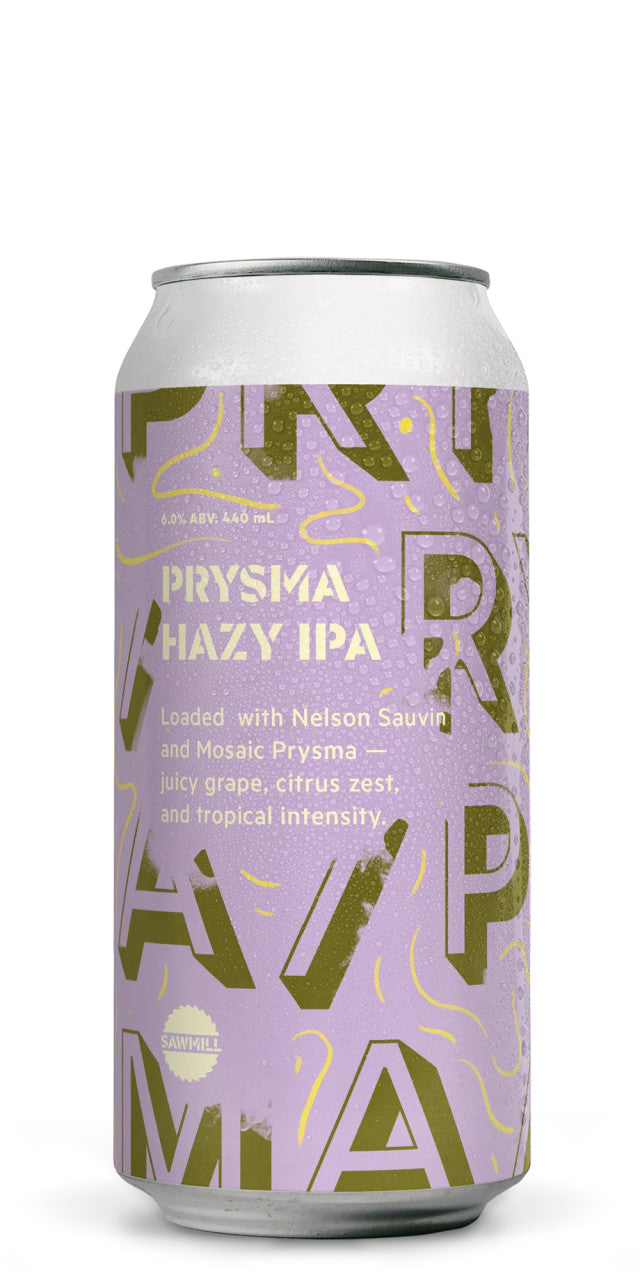 Sawmill Prysma Hazy IPA 440C - Liquor Library