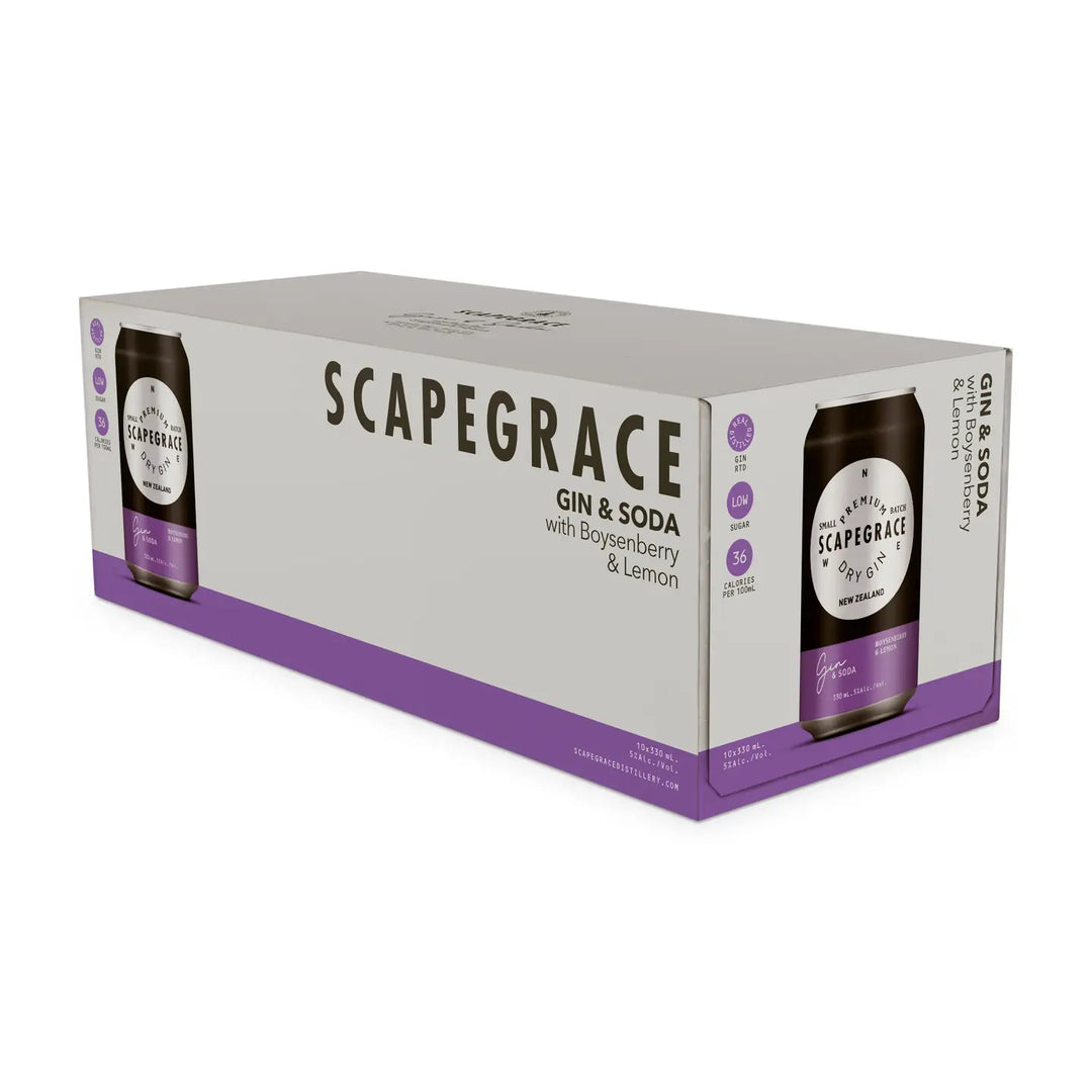 Scapegrace Gin Boysenberry 10pk Cans