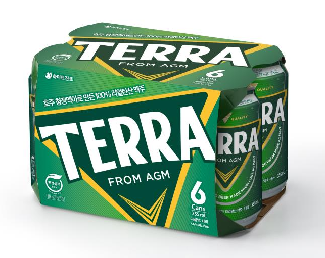 Terra Beer 6x355ml cans