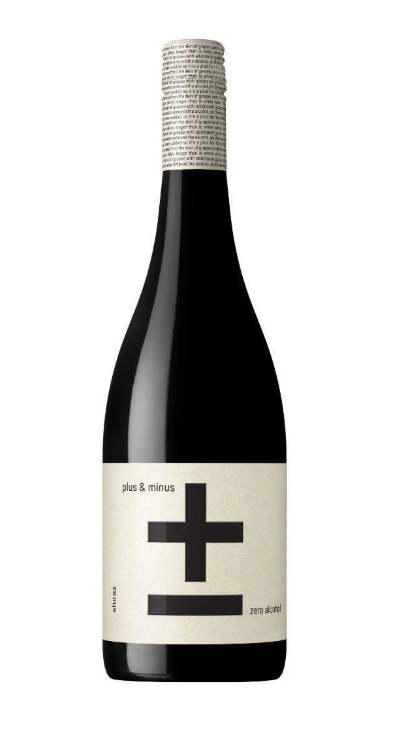 Plus Minus 0% Shiraz 750ml
