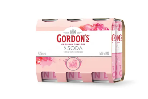 Gordons Pink Gin&Soda 6x250C