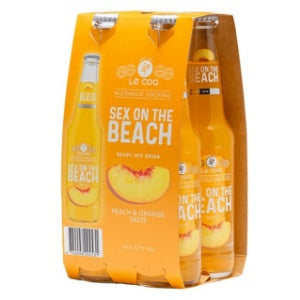 Sex on the Beach 4x330ml bottles - Liquor Library