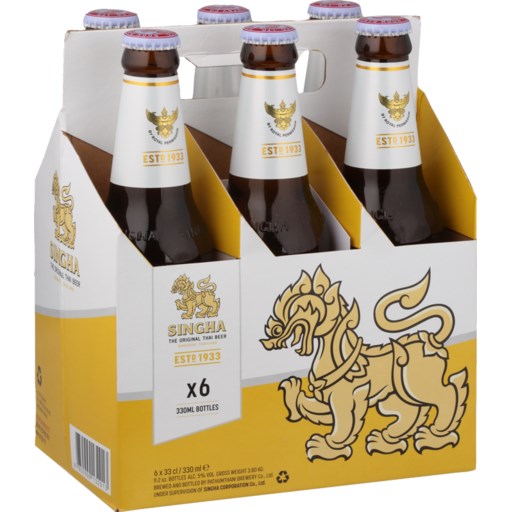 Singha Beer 6x330B