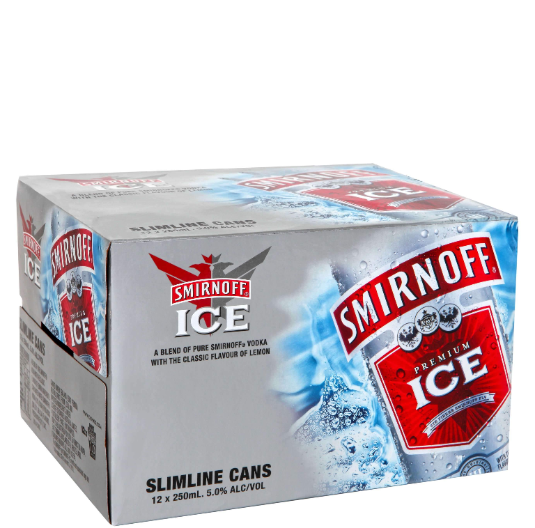 Smirnoff Ice 5% 12x250C - Liquor Library