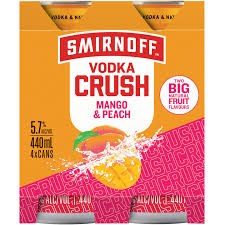 Smirnoff Crush Mango 4x440C