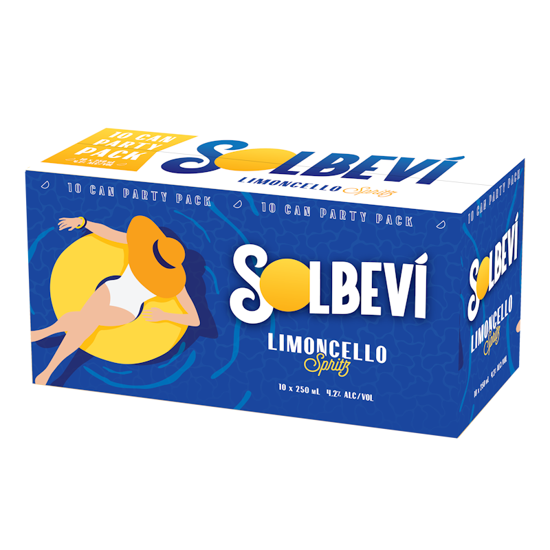 Solbevi Limonc Spritz 10x250C - Liquor Library