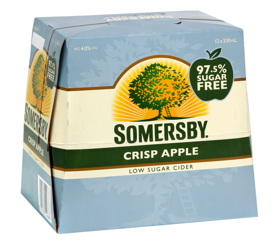Somersby Low Apple 12x330 Bt - Liquor Library