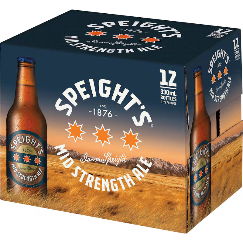 Speights Mid Ale 12x330B - Liquor Library