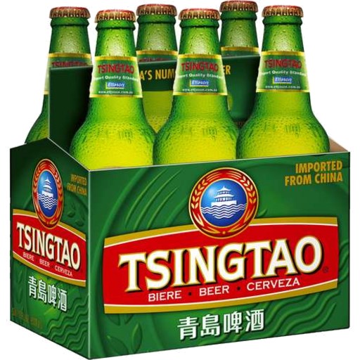 Tsingtao Beer Btl 6x355mL