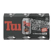 Tui Bourbon 7% Zero 6x330C - Liquor Library