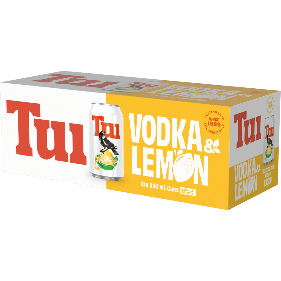 Tui Vodka 6% Lemon 10x330C