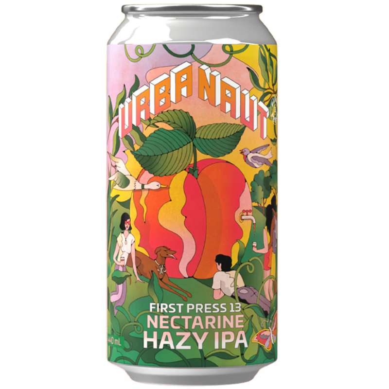 Urbanaut First Press 13 Hazy 440ml - Liquor Library