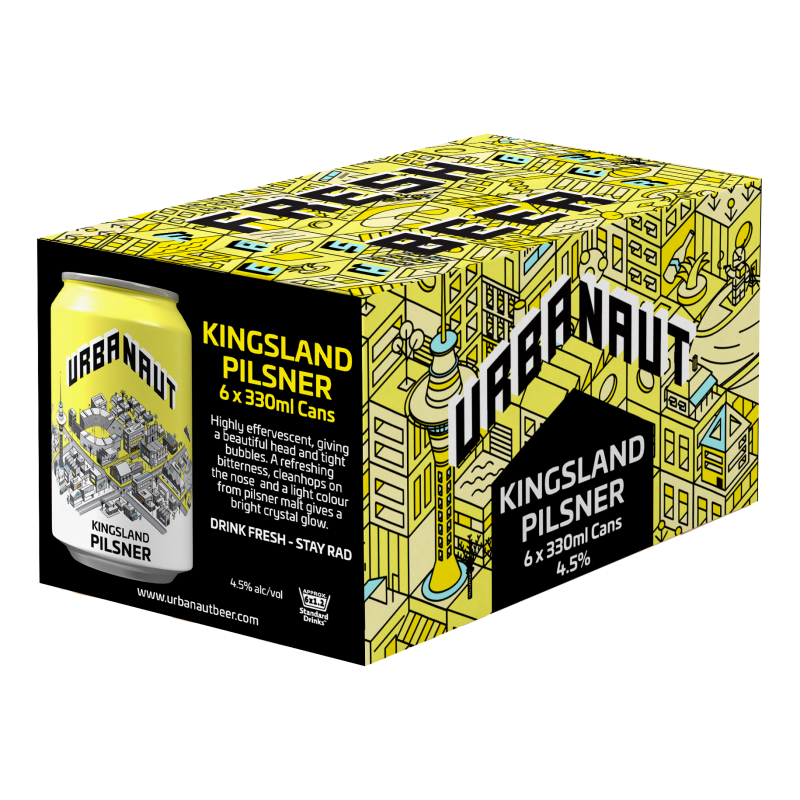 Urbanaut Kingsland Pils 6x330C
