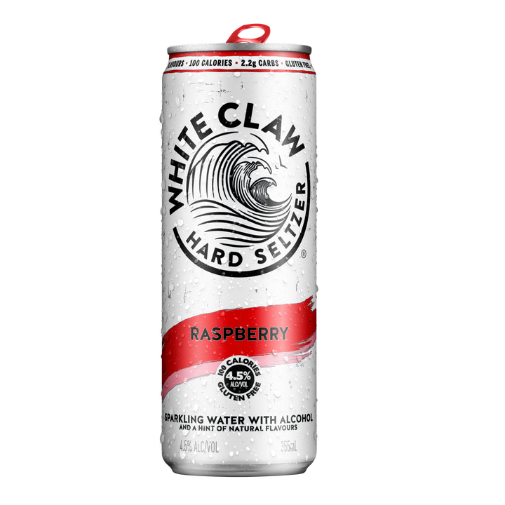 White Claw Rasberry 4x355ml Cans - Liquor Library