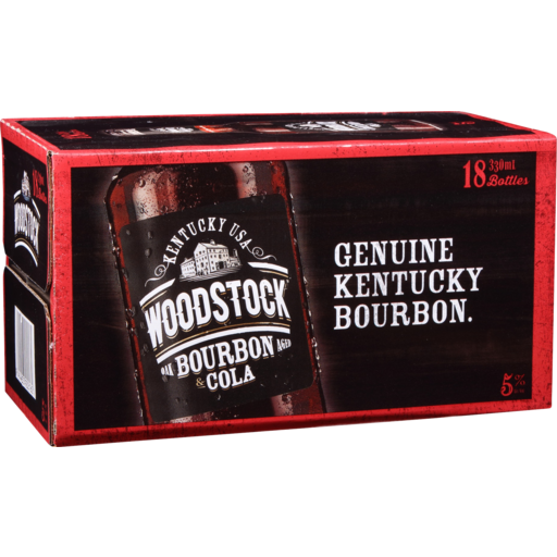 Woodstock 5% 18x330Bottles - Liquor Library