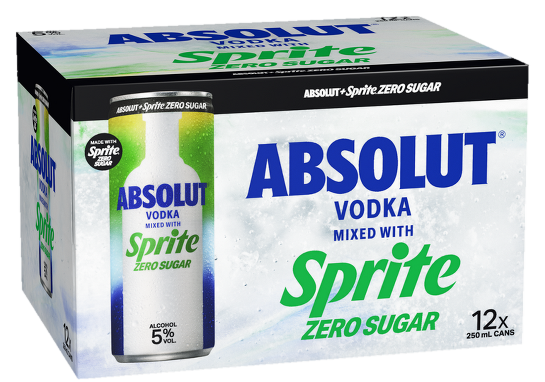 Absolut Sprite Zero 12x250ml