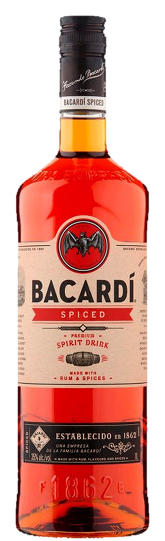 Bacardi Spiced Rum 1L