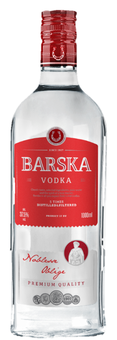 Barska Red 37.5% Vodka 1L