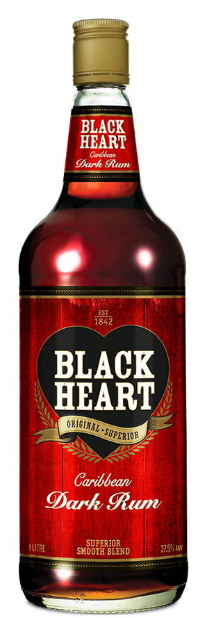 Black Heart Rum 1L