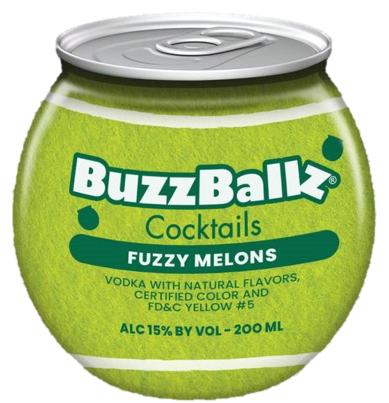 Buzzballz Fuzzy Melons 187ml