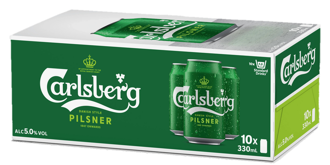 Carlsberg Pil Lager 10pk Cans