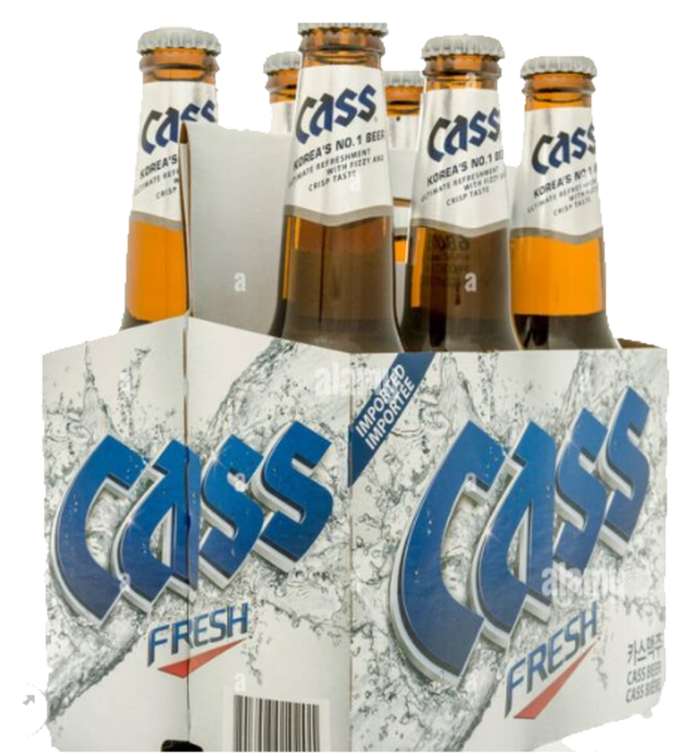 Cass Fresh Pale Lager 6x355B