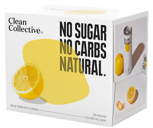 Clean Co G&T Lemon 12x250C