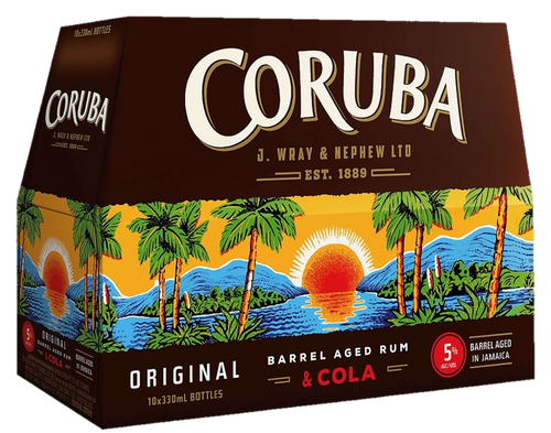 Coruba 4.8% Rum&Cola 10x330B