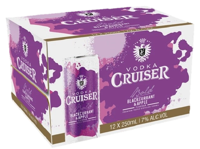Cruiser Blackcurrant 12x250C