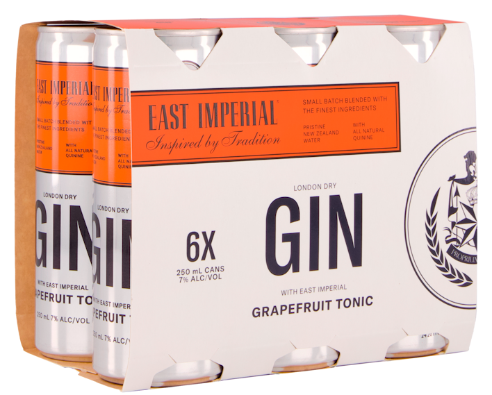 East Imp Gin Grapef T 6x250C
