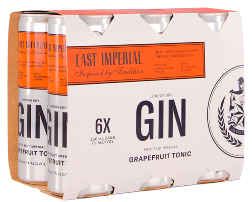 East Imp Gin Grapef T 6x250C