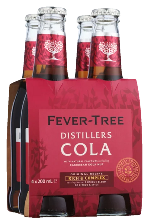Fever Tree Dists Cola 4x200B