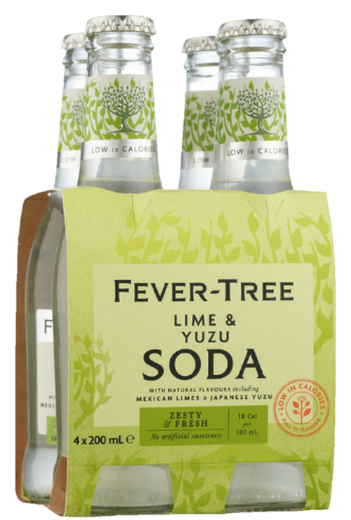 Fever Tree Lime Yuzu 4x200B