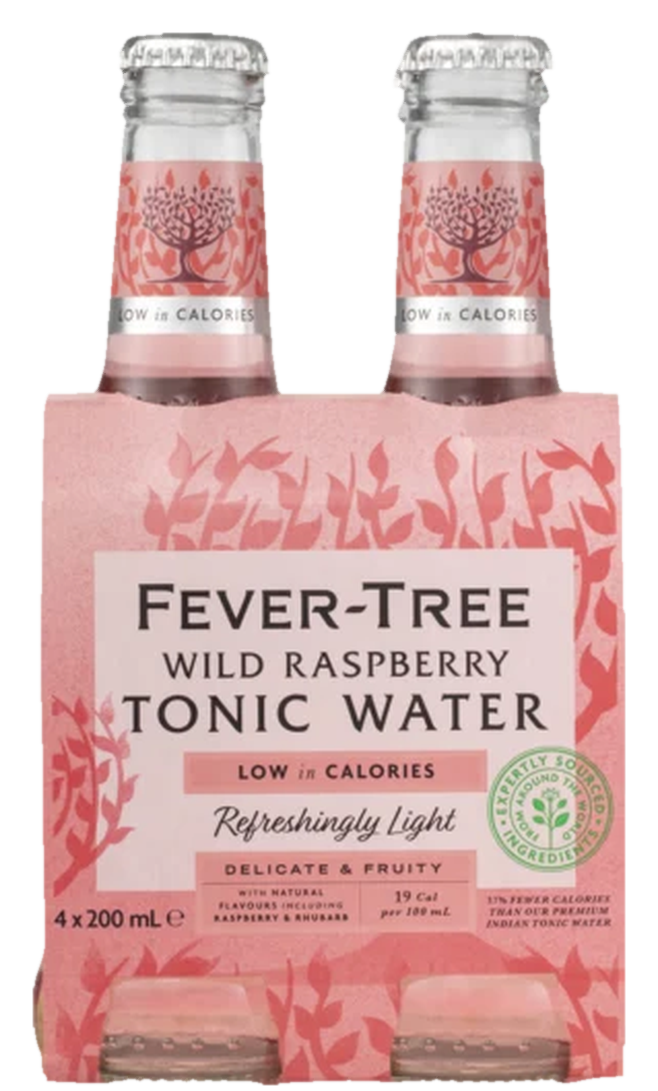 Fever Tree Rasp Tonic 4x200B
