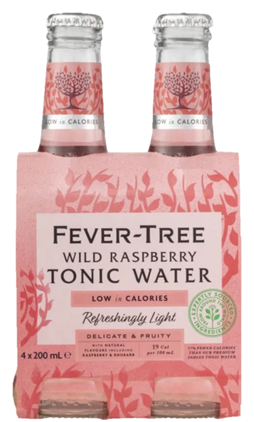 Fever Tree Rasp Tonic 4x200B