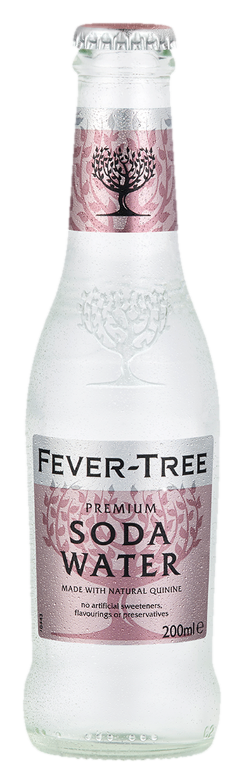Fever Tree Prem Soda 4x200B