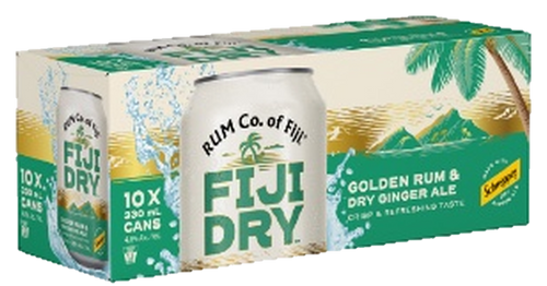 Fiji Dry Rum Gng Ale 10x330C