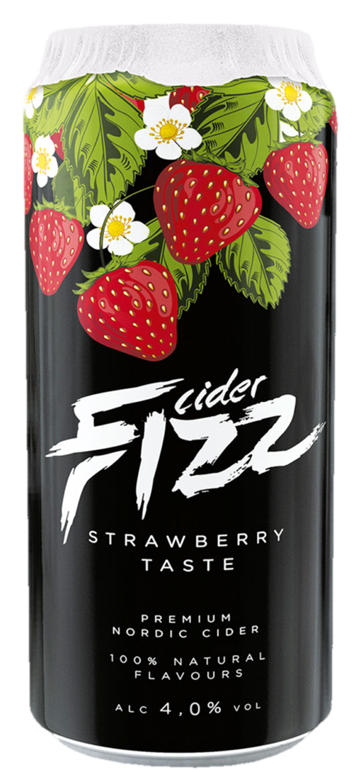 Fizz Strawberry Cider 500ml