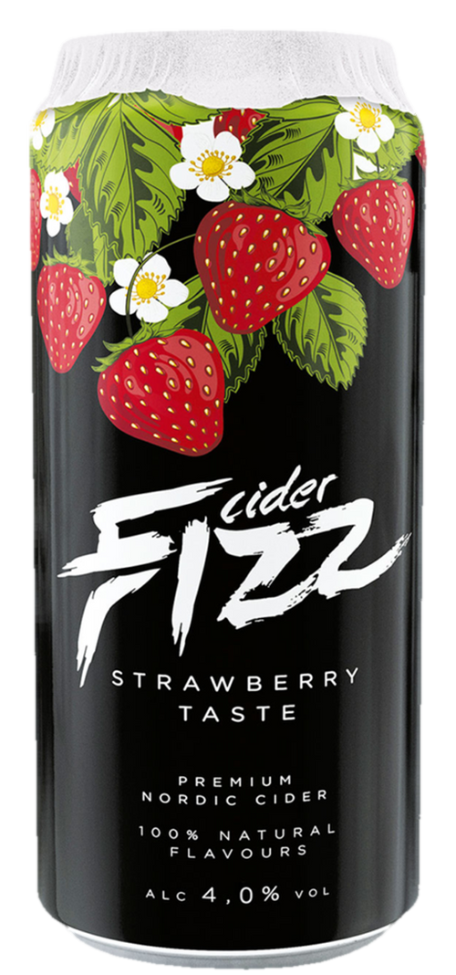 Fizz Strawberry Cider 500ml