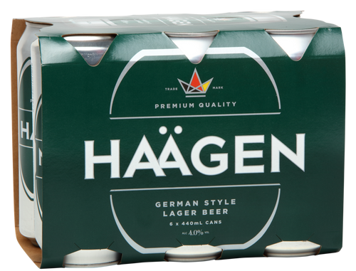 Haagen 6x440ml Cans