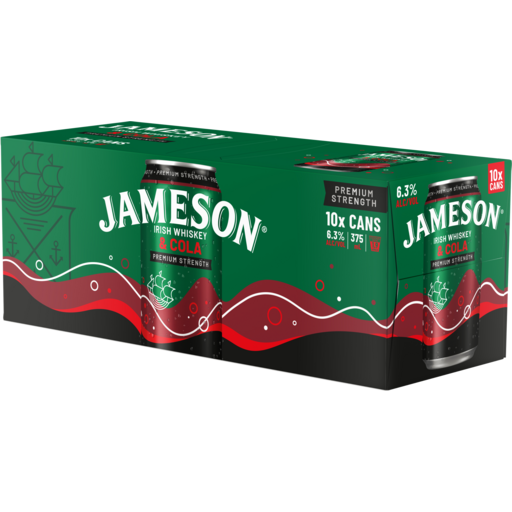 Jameson 6.3% Rw Cola 10x375C