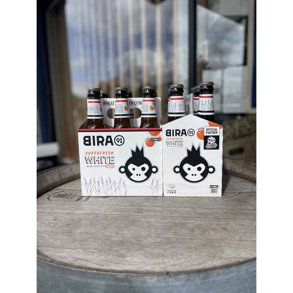 Bira 91 White Beer 6x330ml Bottles