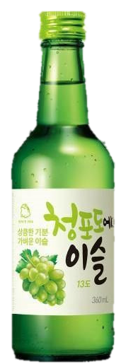 Jinro Soju Green Grapes 360ml