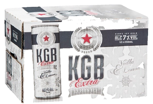 KGB 7% Lemon 12x250C