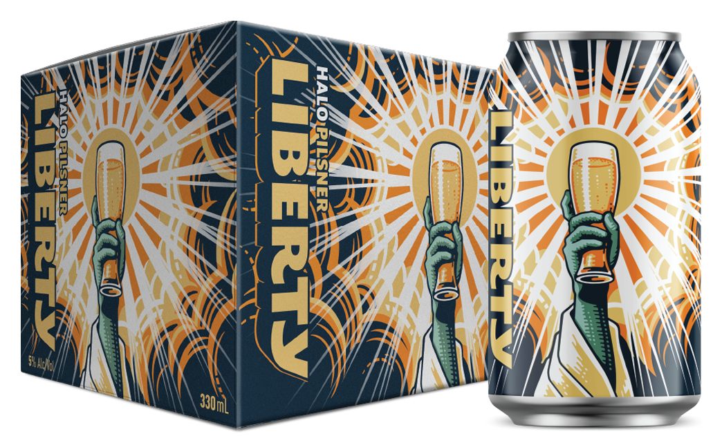 Liberty Halo Pilsner 6x330C