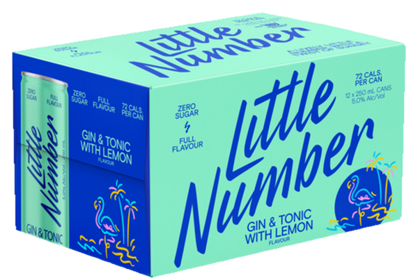 Little Number G&T Lemn 12x250C