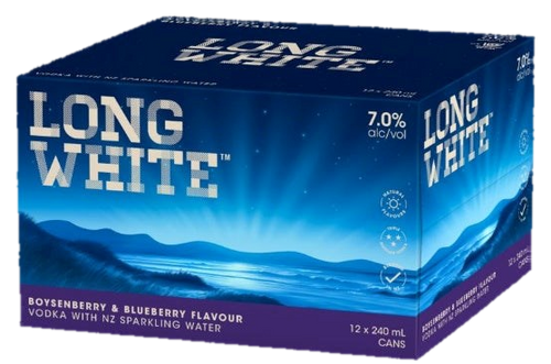 Longwhite Boysen Blueberry 7% 12pk Cans