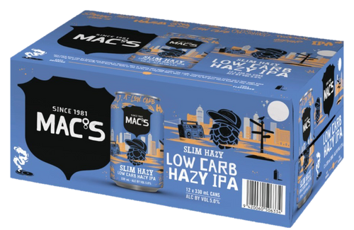 Macs Slim Hazy LC IPA 12x330C