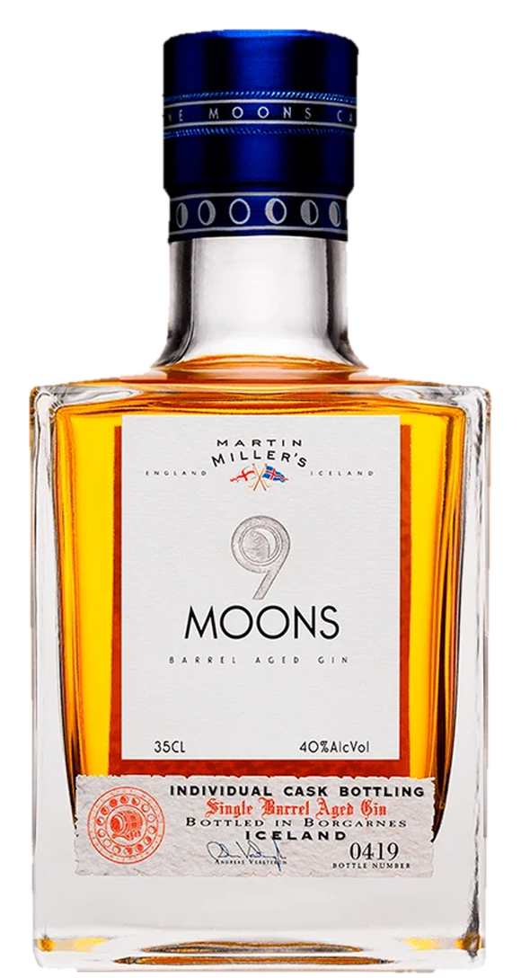Martin Millers 9 Moons Barrrel Aged Gin 350ml
