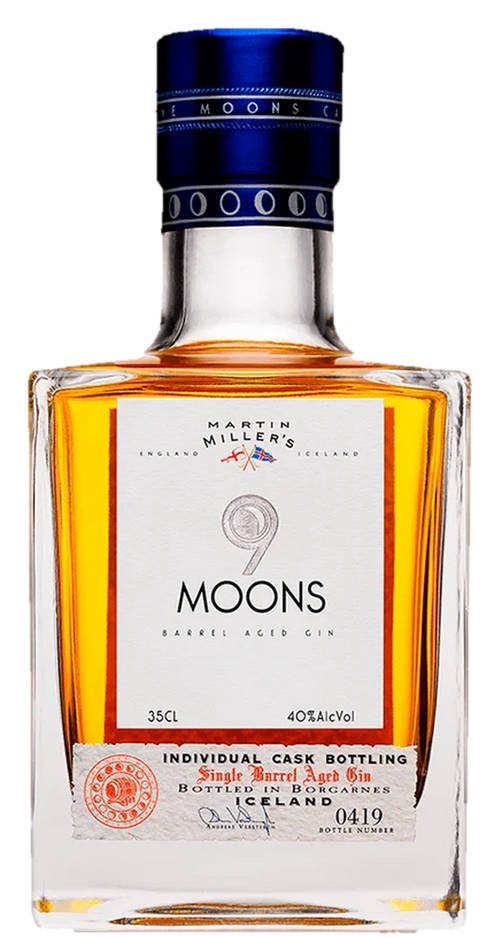 Martin Millers 9 Moons Barrrel Aged Gin 350ml